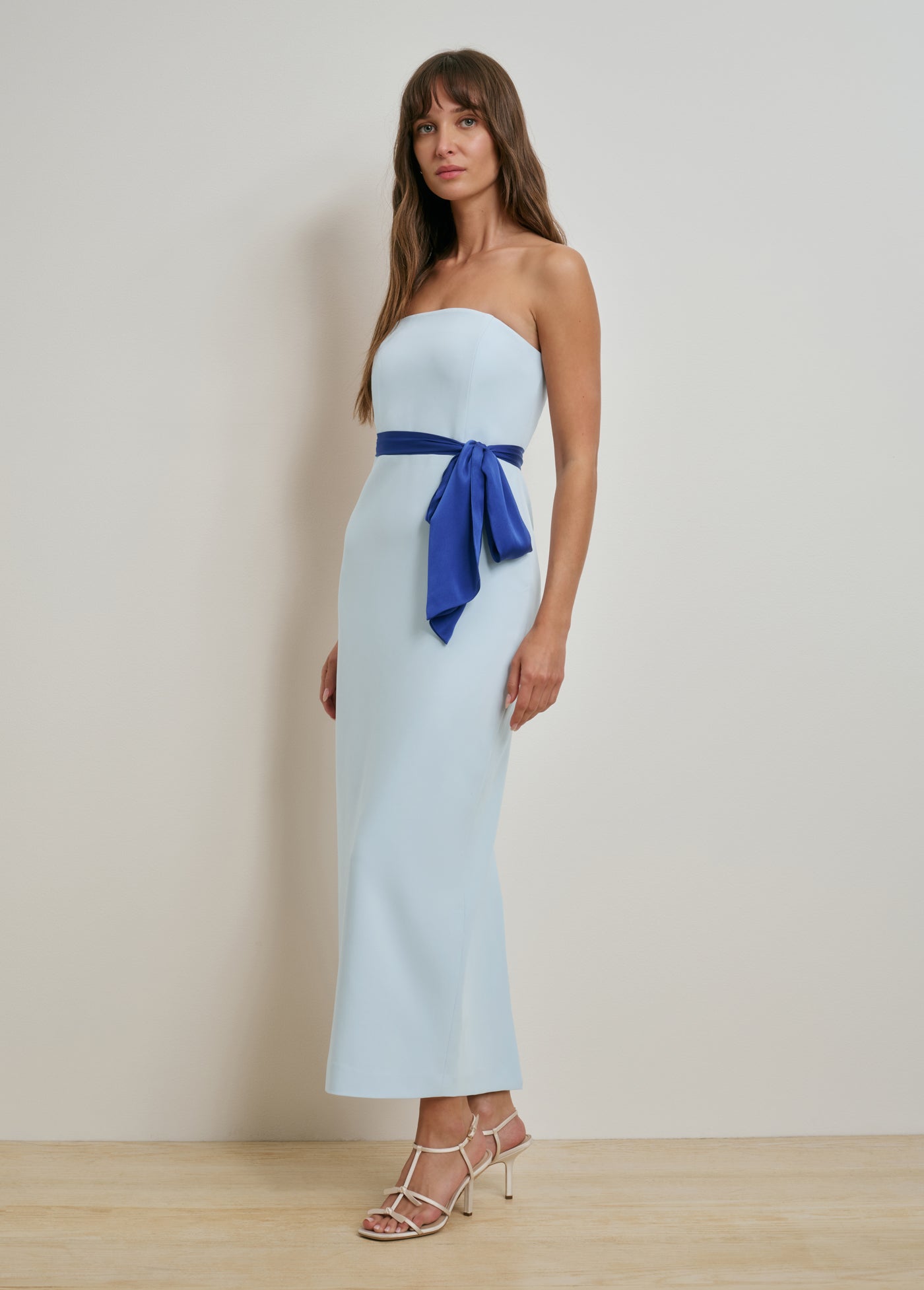 THE LONG WILLOW DRESS WITH SASH