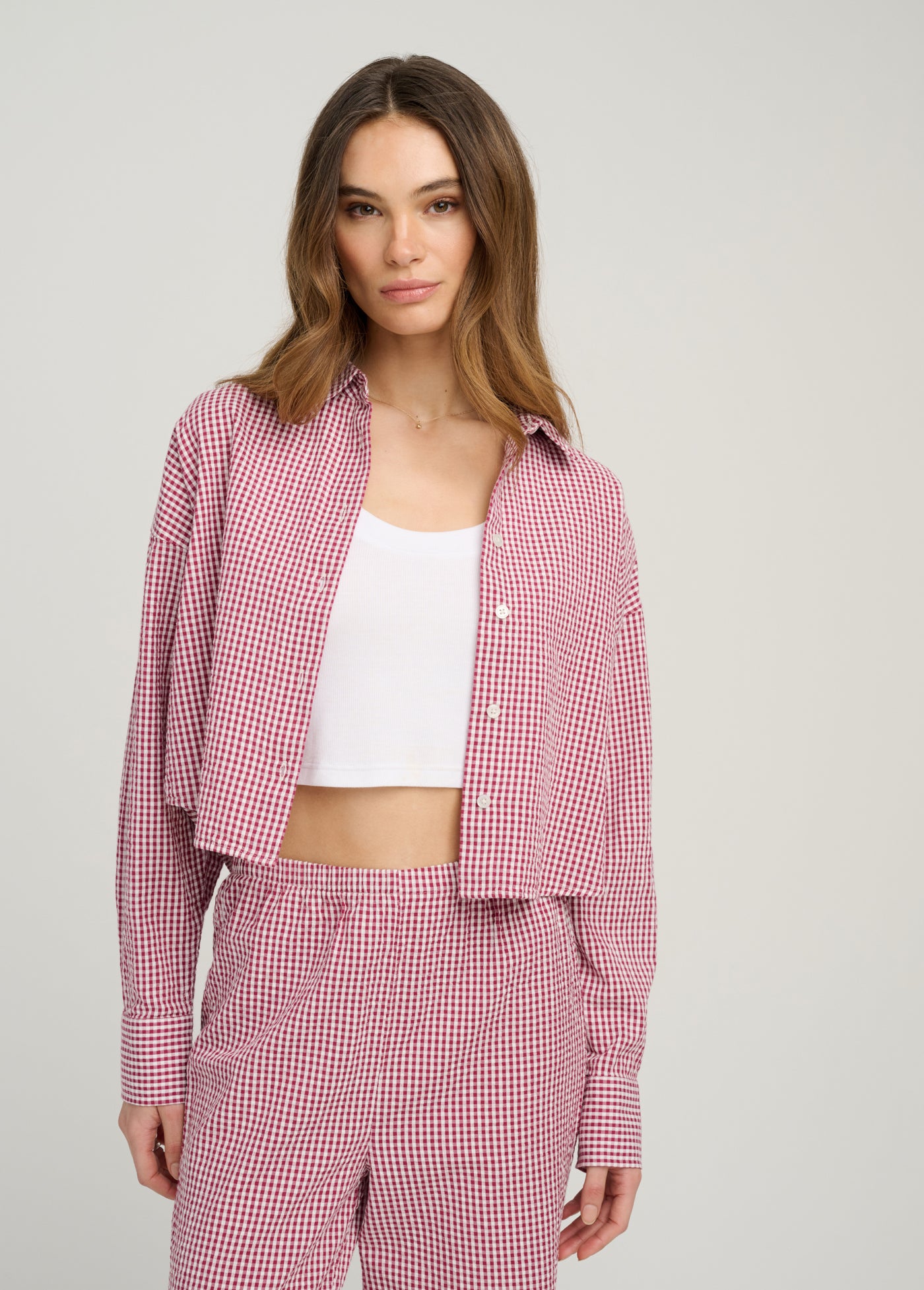 THE CROP EX-BOYFRIEND SHIRT