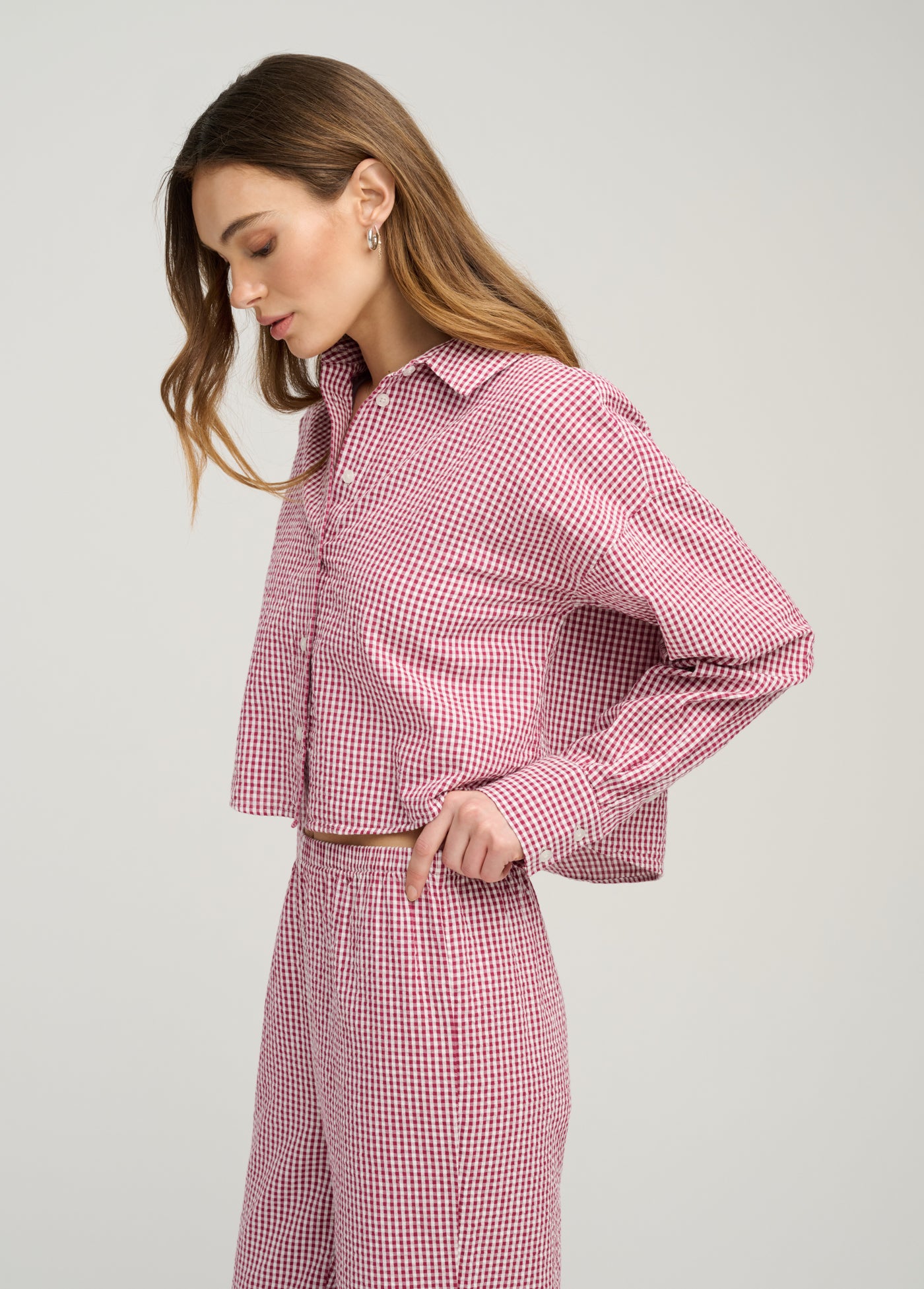 THE CROP EX-BOYFRIEND SHIRT - Image 4