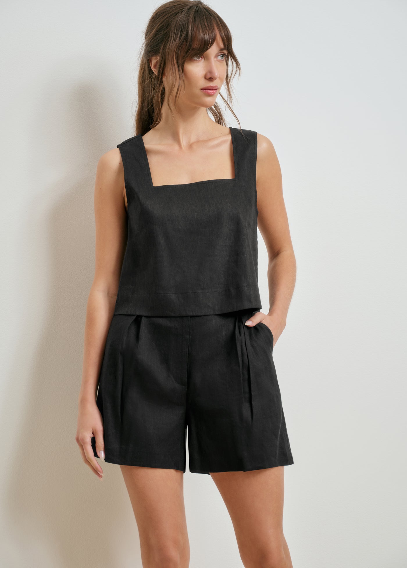 THE LINEN ABBY TOP