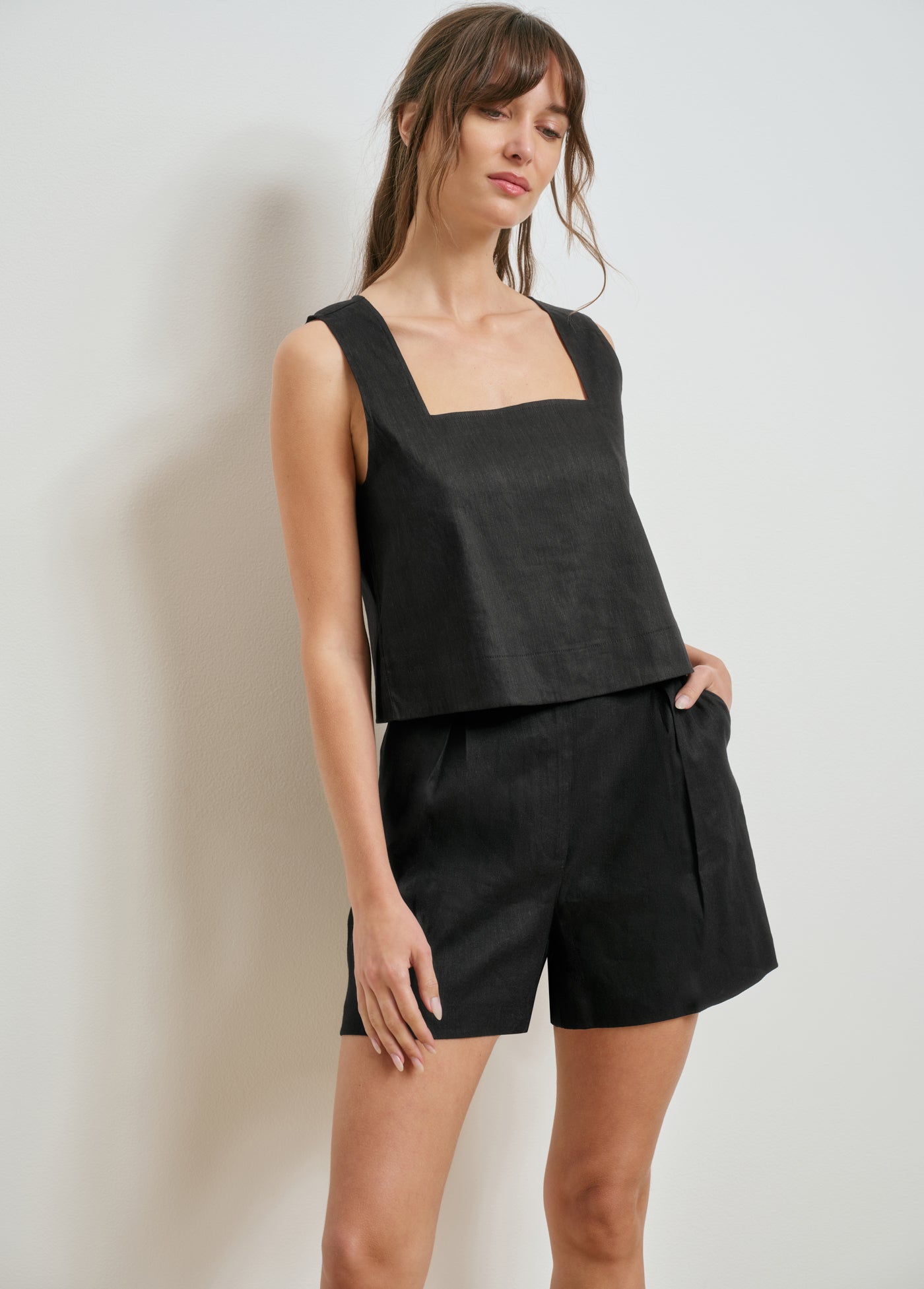 THE LINEN ABBY TOP - Image 3